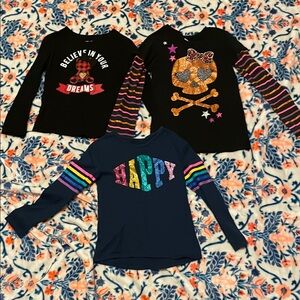 Little girl size 6 long sleeve bundle!!